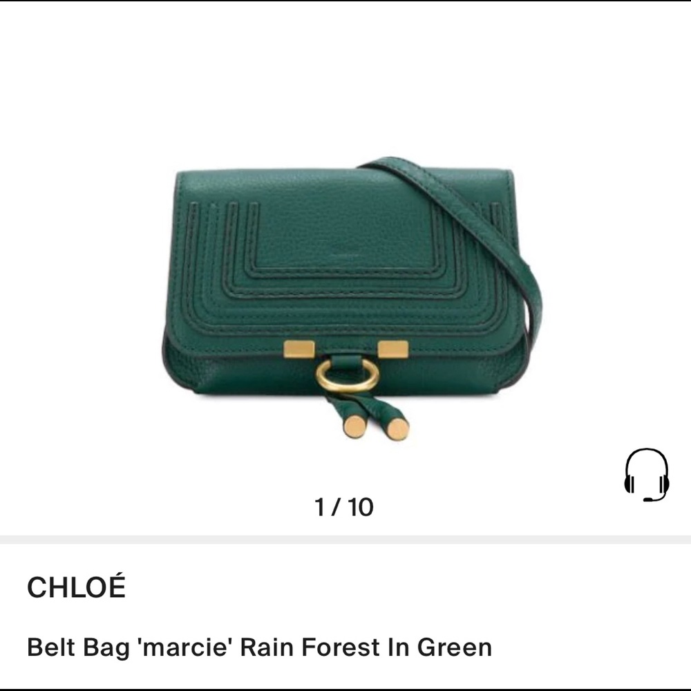 Authentic Chloe belt bag Marcie